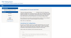 Desktop Screenshot of member.theoptionclub.com